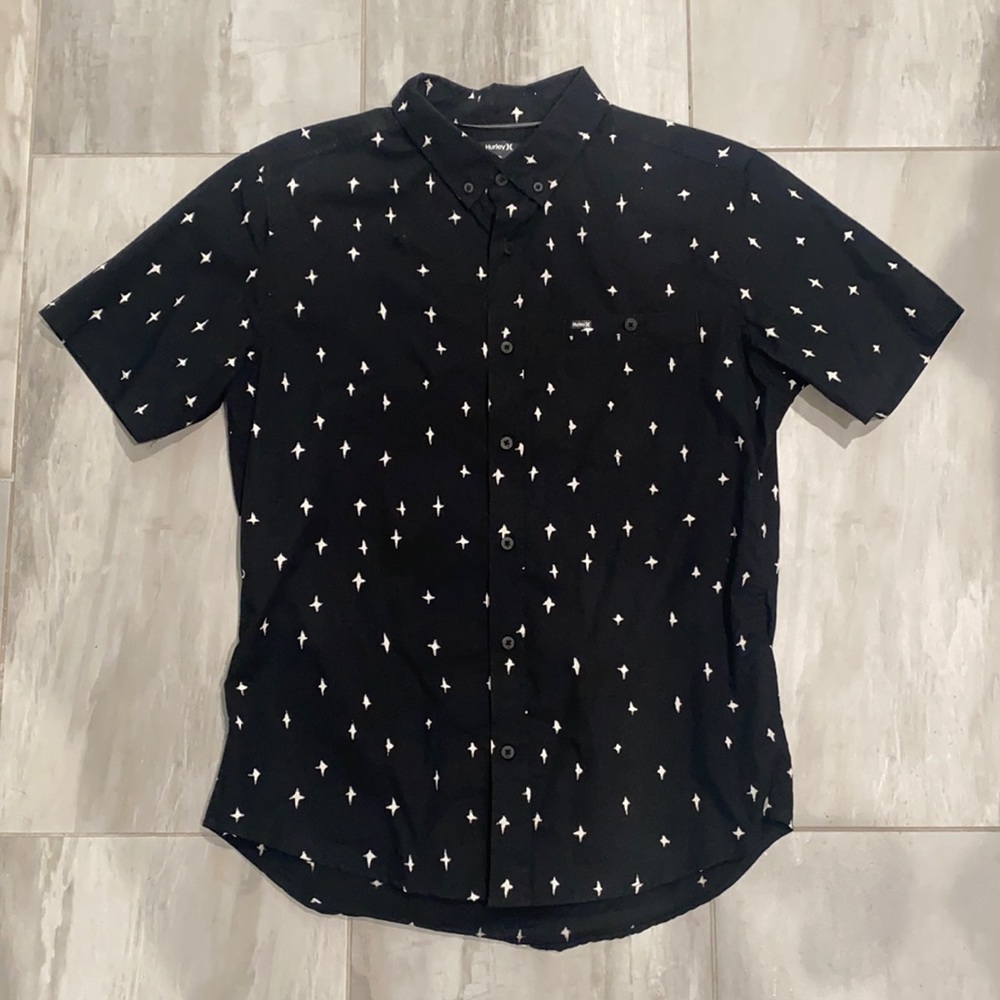 Hurley short sleeve button up